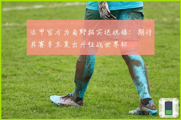 法甲官方为南野拓实送祝福：期待其赛季末复出并征战世界杯